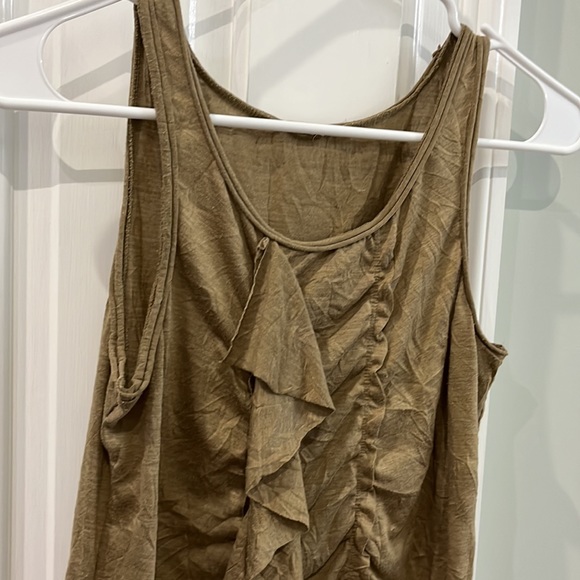 JCrew Ruffle Tank Size XS - Picture 2 of 2